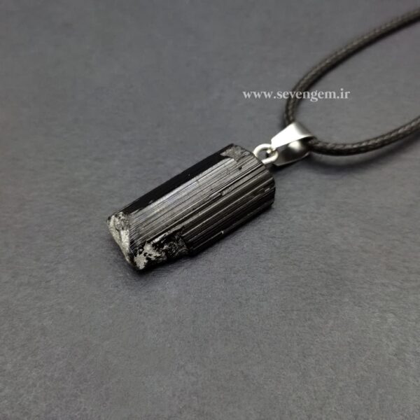 گردنبند سنگ تورمالین سیاه کدA109