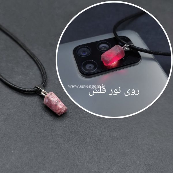 خرید گردنبند بلور سنگ یاقوت سرخ افغانستان