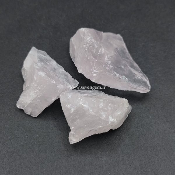 خرید پک راف (سنگ تراش نخورده) رز کوارتز ماداگاسکار