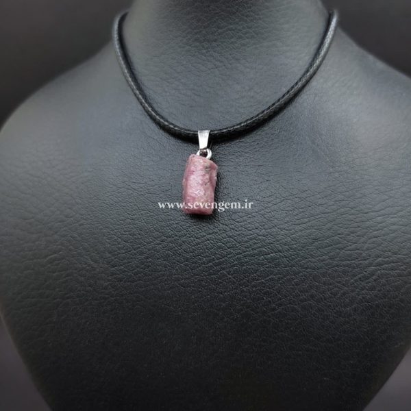 گردنبند بلور سنگ یاقوت سرخ افغانستان (کدB573)